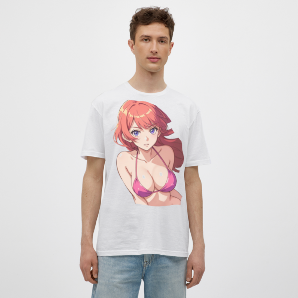 Bikini Girl Men's T-Shirt - Image 4