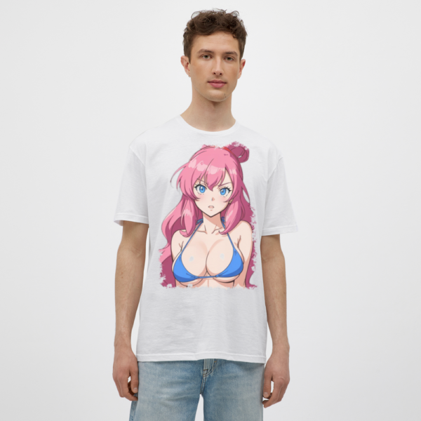 Bikini Girl 8 Men's T-Shirt - Image 3