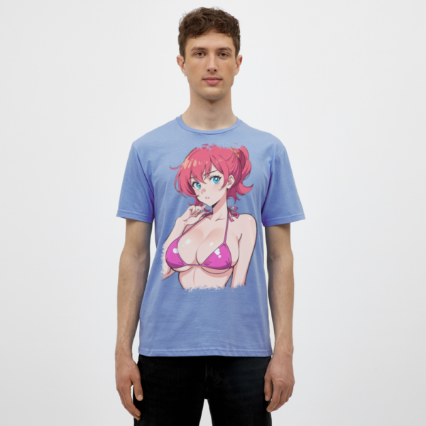 Bikini Girl 10 Men's T-Shirt - Image 3