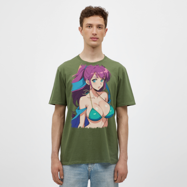 Bikini Girl 11 Men's T-Shirt - Image 3