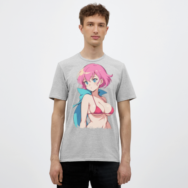 Bikini Girl 12 Men's T-Shirt - Image 3