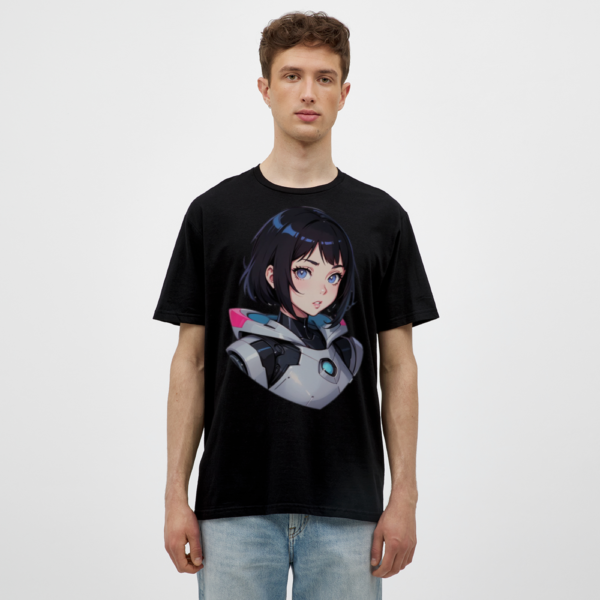 Robot Waifu Men's T-Shirt - Image 3