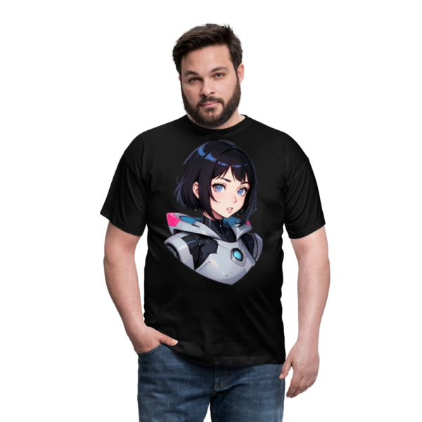 Robot Waifu Men's T-Shirt - Image 5