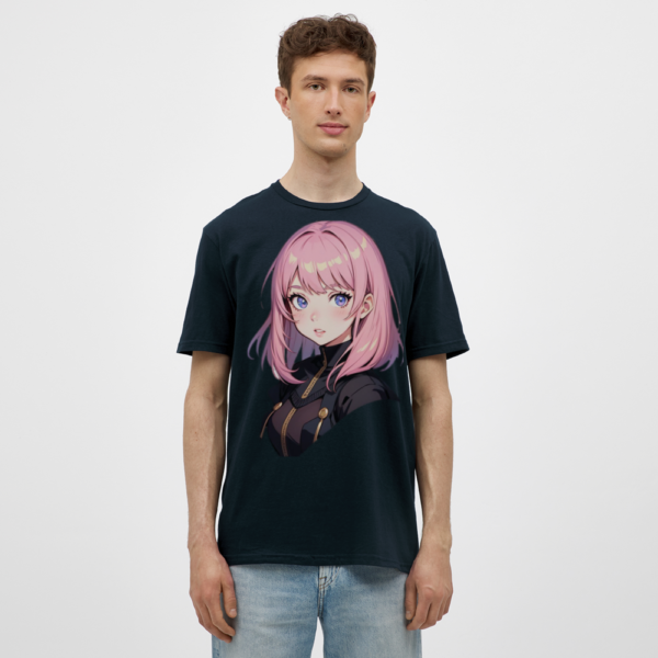 Waifu Pink Men's T-Shirt - Image 4