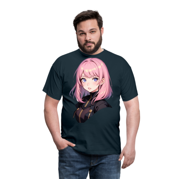 Waifu Pink Men's T-Shirt - Image 3