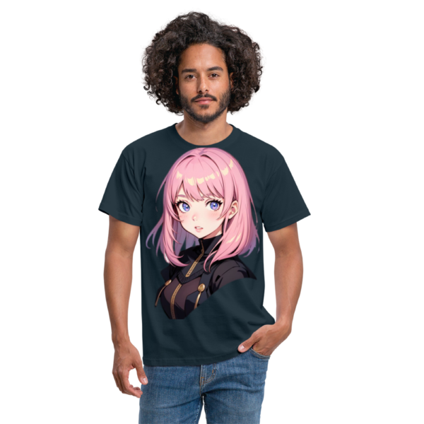 Waifu Pink Men's T-Shirt - Image 2