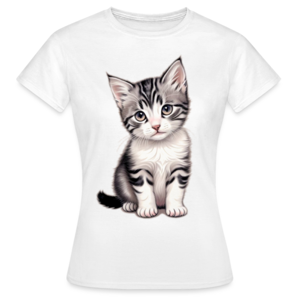 Cute cat women's T-Shirt - Image 2