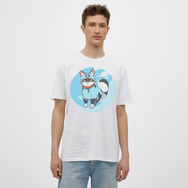 Men's T-Shirt cute cat - Image 3