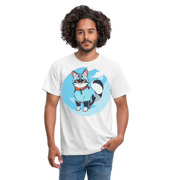 Men's T-Shirt cute cat - Image 4